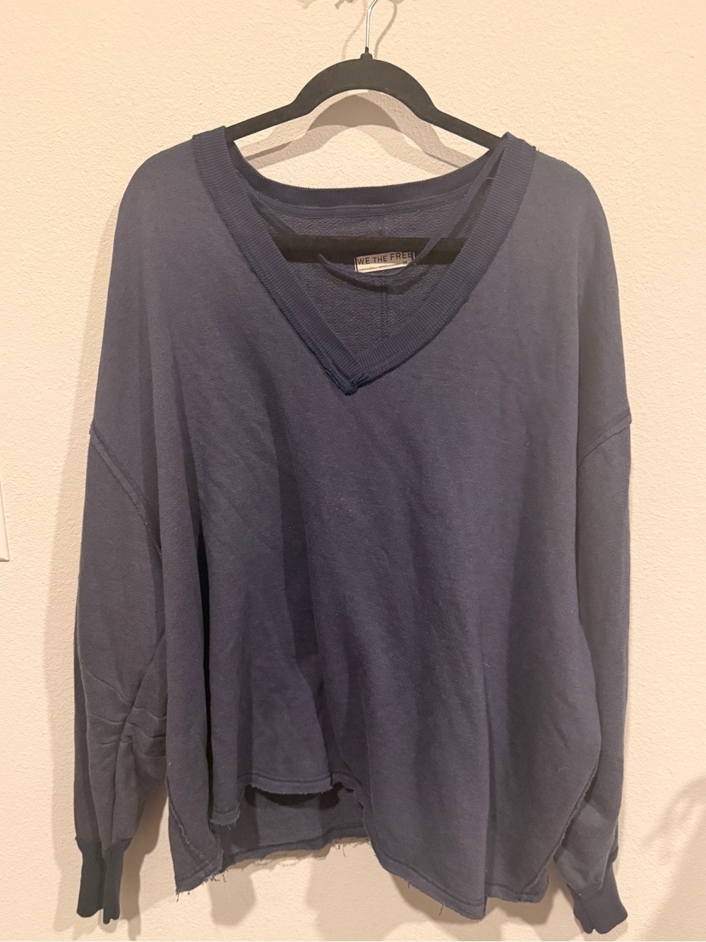 Free People We The Free Venice V-Neck Sweatshirt - Picture 2 of 4